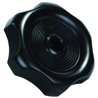 WINDOW KNOB W/1/2'sHFT BK