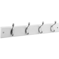HOOK RACK STN NKL 18"L (Pack of 1)