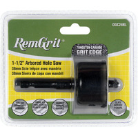 HOLESAW 1-1/2" REMGRIT (Pack of 1)