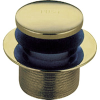 Kingston Brass DTT202 Tip-Toe Tub Drain, Polished Brass