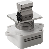 PUSH BUTTON RIM LATCH - SQUARE