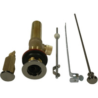 Kingston Brass KB2008 Pop-Up Drain with Overflow, 22 Gauge, Brushed Nickel