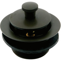 Kingston Brass DLL205 Brass Lift & Lock Tub Drain, Oil Rubbed Bronze