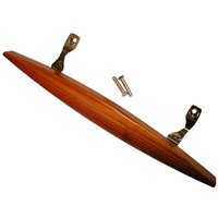 PATIO DR HNDL CANOE WOOD (Pack of 1)