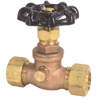 STOP & WASTE VALVE 1/2" (Pack of 1)