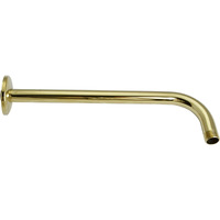 Kingston Brass K112A2 Claremont Raindrop Shower Arm, Polished Brass