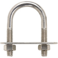 BOLT U 1/4""X1""X1.75"" SS (Pack of 5)