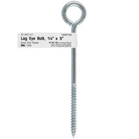 BOLT EYE LAG 1/4""X5"" (Pack of 10)