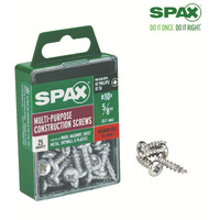 SCRW SPAX PH 10X5/8 BX25 (Pack of 1)