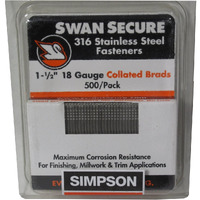 NAIL 1-1/2" 18 GA. (Pack of 1)