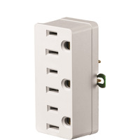 OUTLET ADAPTR WHIT 5-15R (Pack of 1)