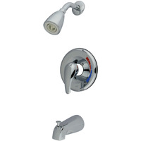 Kingston Brass KB651T Chatham Trim Only For Single Lever Handle Tub & Shower Faucet, Polished Chrome