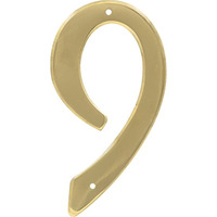 5028296 4"" GLD #9 NAILON 1PC Hillman 4 in. Gold Brass Nail-On Number 9 1 pc (Pack of 3)