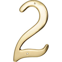 5028368 4"" GLD #2 NAILON 1PC Hillman 4 in. Gold Brass Nail-On Number 2 1 pc (Pack of 3)
