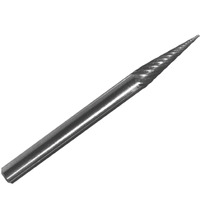 SM53 3/16" X 1/2" Cone Pointed End Carbide Burr 1/8" Shank, DULSM53