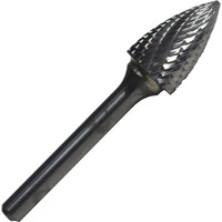 SG3 3/8" X 3/4" Tree Pointed End Carbide Burr 1/4 Shank, DULSG3