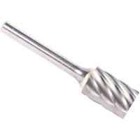 SA3NF 3/8" X 3/4" Cylindrical Carbide Burr 1/4" Shank - Aluminum, DULSA3NF