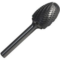 SE5NF 1/2" X 7/8" Oval Carbide Burr 1/4" Shank - Aluminum, DULSE5NF