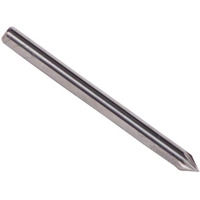 SJ81 3/16" X 3/16" 60 Include Angle Carbide Burr 3/16" Shank, DULSJ81