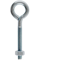 BOLT EYE W/NUT 1/4""X3"" (Pack of 10)