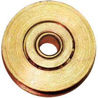 DOOR WHEEL STEEL 1-1/4" (Pack of 1)