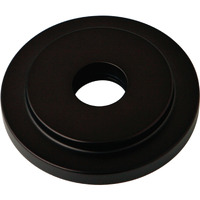 Kingston Brass FLEURO5 Manhattan Heavy Duty Round Solid Cast Brass Shower Flange, Oil Rubbed Bronze