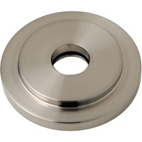 Kingston Brass FLEURO8 Manhattan Heavy Duty Round Solid Cast Brass Shower Flange, Brushed Nickel