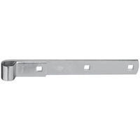 HINGE STRAP ZINC PLT 10" (Pack of 1)