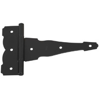 ORN REV T-HINGE BLK 8IN (Pack of 1)