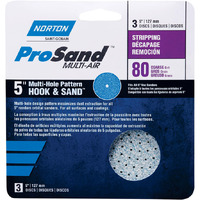 SAND DISC 5" 80GRIT (Pack of 1)