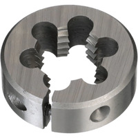 #10-32 13/16" OD HSS Left Hand Round Adjustable Die, DWTH1316-1032LH