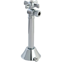 Kingston Brass CC83201ZX 1/2" Sweat X 3/8" OD Compression With 5" Extended Adapter, Polished Chrome