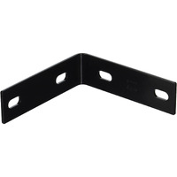 CORNER BRACE BLK 5.1X1.5 (Pack of 1)