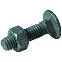 CARRIAGE BOLT 3/8X2 BG10 (Pack of 1)