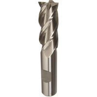 1/4" Cobalt 4 Flute Single End End Mill, Qualtech, DWCXL308