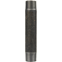 NIPPLE BLACK 3/4"X9" (Pack of 1)