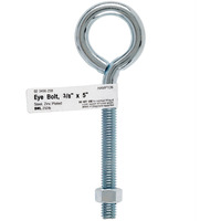 BOLT EYE W/NUT 3/8""X5"" (Pack of 10)
