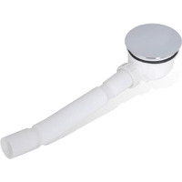 vidaXL Fast Flow Waste Trap Drain & Flexible Hose for Enclosure Tray