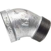 ELBOW STREET 45 1.5"GALV (Pack of 1)