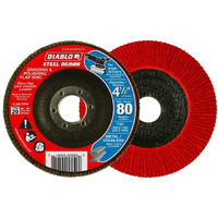 FLAP DISC 4-1/2" 80G (Pack of 1)