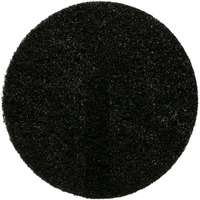 FLR MACHINE PAD17"" BLK (Pack of 5)