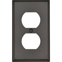 RECEPTACLE WALLPLATE1GBR (Pack of 25)