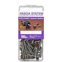 FASCIA SCRW9X1-7/8BRGNDY (Pack of 1)