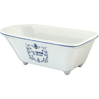 Aqua Eden BATUBDSW Le Savon 6" Roll Top Clawfoot Tub Decorative Soap Dish