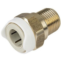 ADAPTER 1/2'NPT MALE 15MM