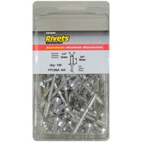 RIVET AL 1/4"X3/8" (Pack of 1)