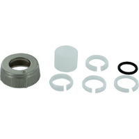 SPOUT NUT KIT  BN  2 HNDL
