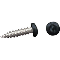 AP Products 012-PSQ500 8 x 1- 1/2 Pan Head Screw - 1-1/2", Black, Pack of 500