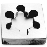 1/2"X 2-1/2" Carbon Steel Square NPT Pipe Die, DWTSQNPT12X212