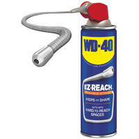 WD-40 EZ Reach Flexible Straw Lubricant - 14.4 fl oz (0.5 quart) - 1 Each - Blue